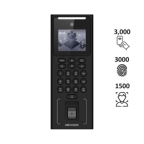  HIKVISION DS-K1T321EFWX-B Terminal acceso facial Value Series 