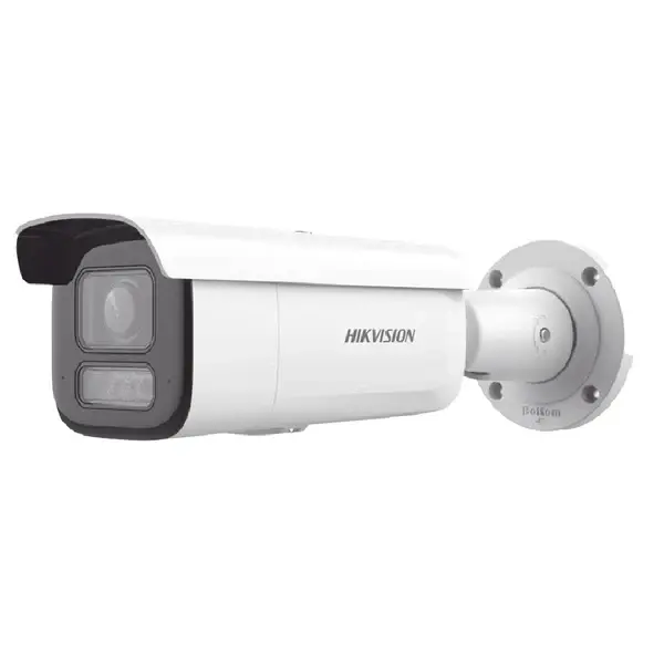  HIKVISION DS-2CD2683G2-LIZS2U/SRB Cámara seguridad IP tubo 8MP 2.8-12mm luz híbrida inteligente audio Acusense IP67 