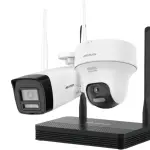  HIKVISION NKS424W02H Kit NVS WiFi 4MP H.265 1 bala + 1 torreta Acusense 