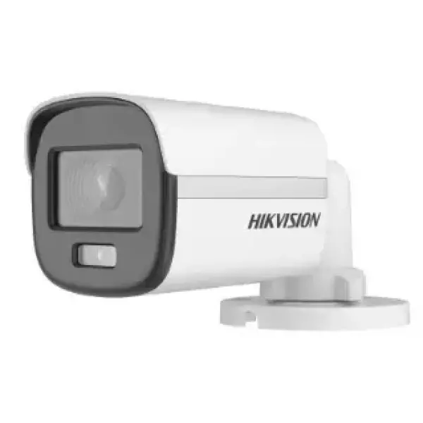  HIKVISION DS-2CE10DF0T-PF Mini cámara bala fija ColorVu 2MP 1080P lente 2.8mm luz blanca 20m IP67 