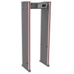 ZKTECO D3180 Arco detector metales 18 zonas detección 400 niveles sensibilidad ajustable audio visual 