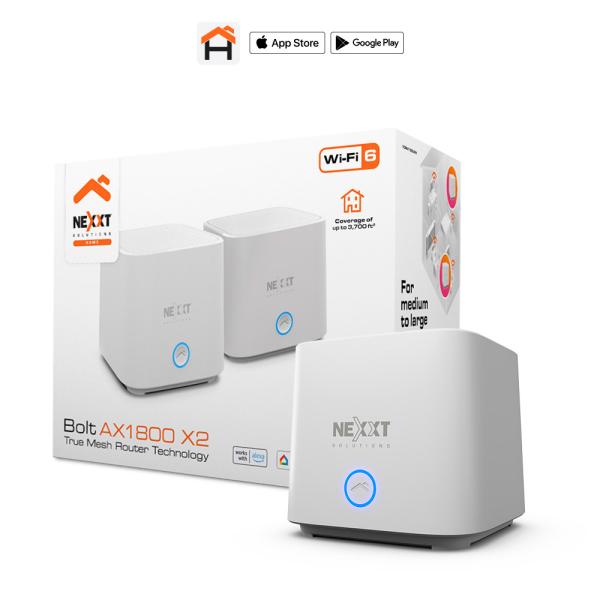  NEXXT NCM-X1800 sistema mesh Gigabit Wi‑Fi 6 AX1800 pack x2 nodos 
