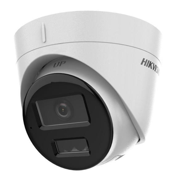  HIKVISION DS-2CD1323G2-LIU turret IP 2MP AcuSense Lite luz híbrida inteligente audio lente 2.8mm IR 30m IP67 