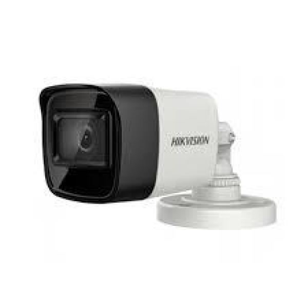  HIKVISION DS-2CE16U0T-ITPF Mini cámara bala fija 8MP 4K lente 2.8mm IR 30m IP67 