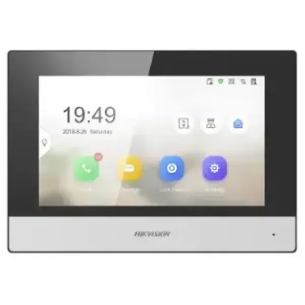  HIKVISION DS-KH6320-WTDE1 Monitor IP WiFi 7" para videoportero estación interior PoE/WiFi con memoria 