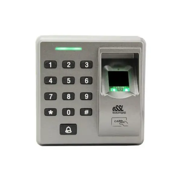  ZKTECO FR1300 Lector huella digital teclado y proximidad 125KHz EM Wiegand 26 bits IP65 LED rojo/azul 