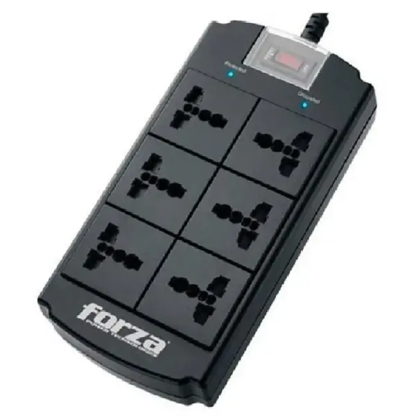  FORZA FSP-06MN protector tensión 1250J 1800W 