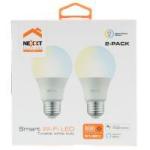  NEXXT NHB-W1202PK Bombillas LED inteligentes Wi‑Fi A19 CCT 220V pack x2 
