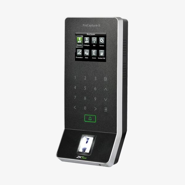  ZKTECO PROCAPTURE-X terminal PoE huella digital control acceso Green Label 