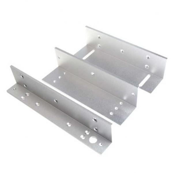  ZKTECO AL-280PZ soporte tipo Z cerradura AL-280 LED instalación placa hierro 