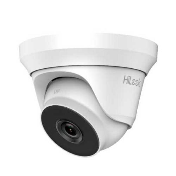  HILOOK THC-T220-M Cámara domo analógica 2MP 1080P lente 2.8mm IR 20m cuerpo metálico TVI/AHD/CVI/CVBS 