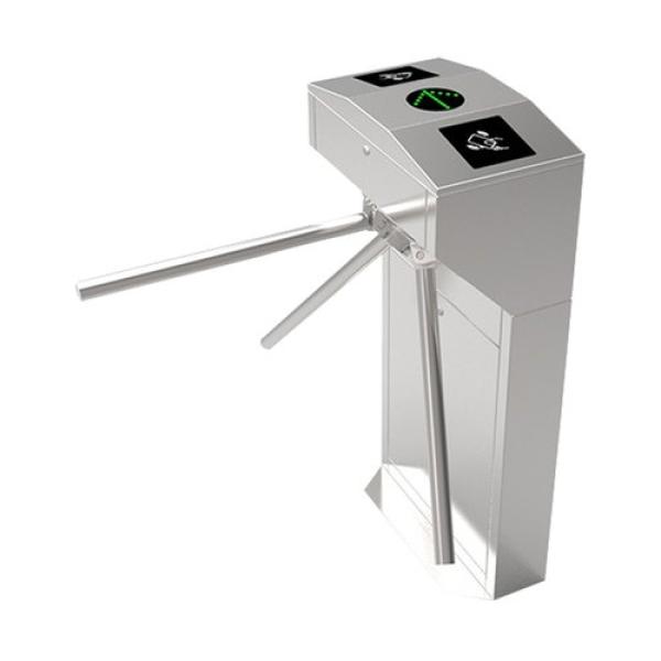  ZKTECO TS1022PRO Torniquete con lectoras FR1200 control INBIO260 3 brazos 600mm paso 30-40 personas/min 